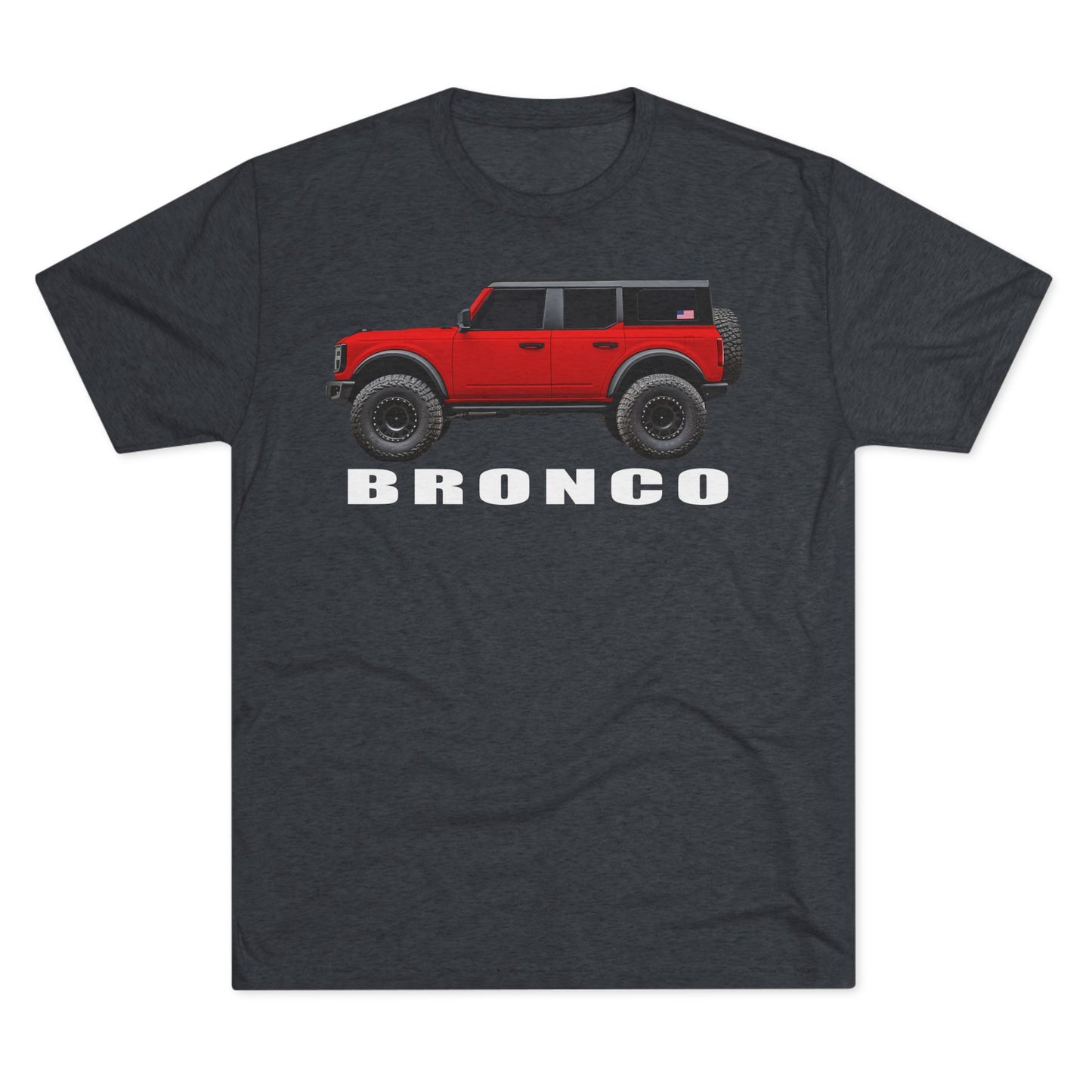 Ford Bronco Shirt, Bronco Paint Color, Race Red