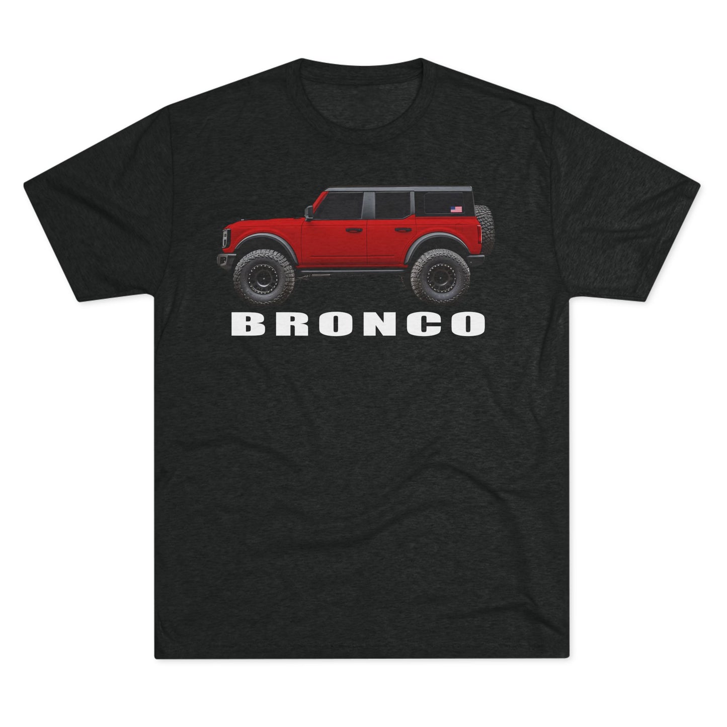 Ford Bronco Shirt, Bronco Paint Color, Hot Pepper Red