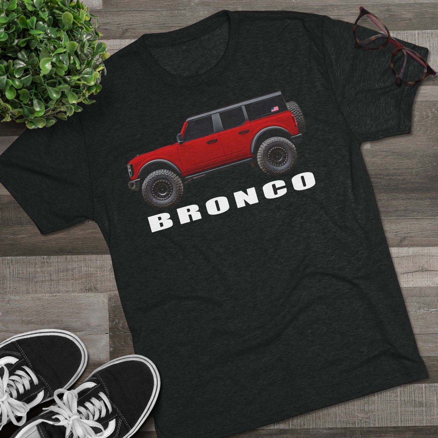 Ford Bronco Shirt, Bronco Paint Color, Hot Pepper Red