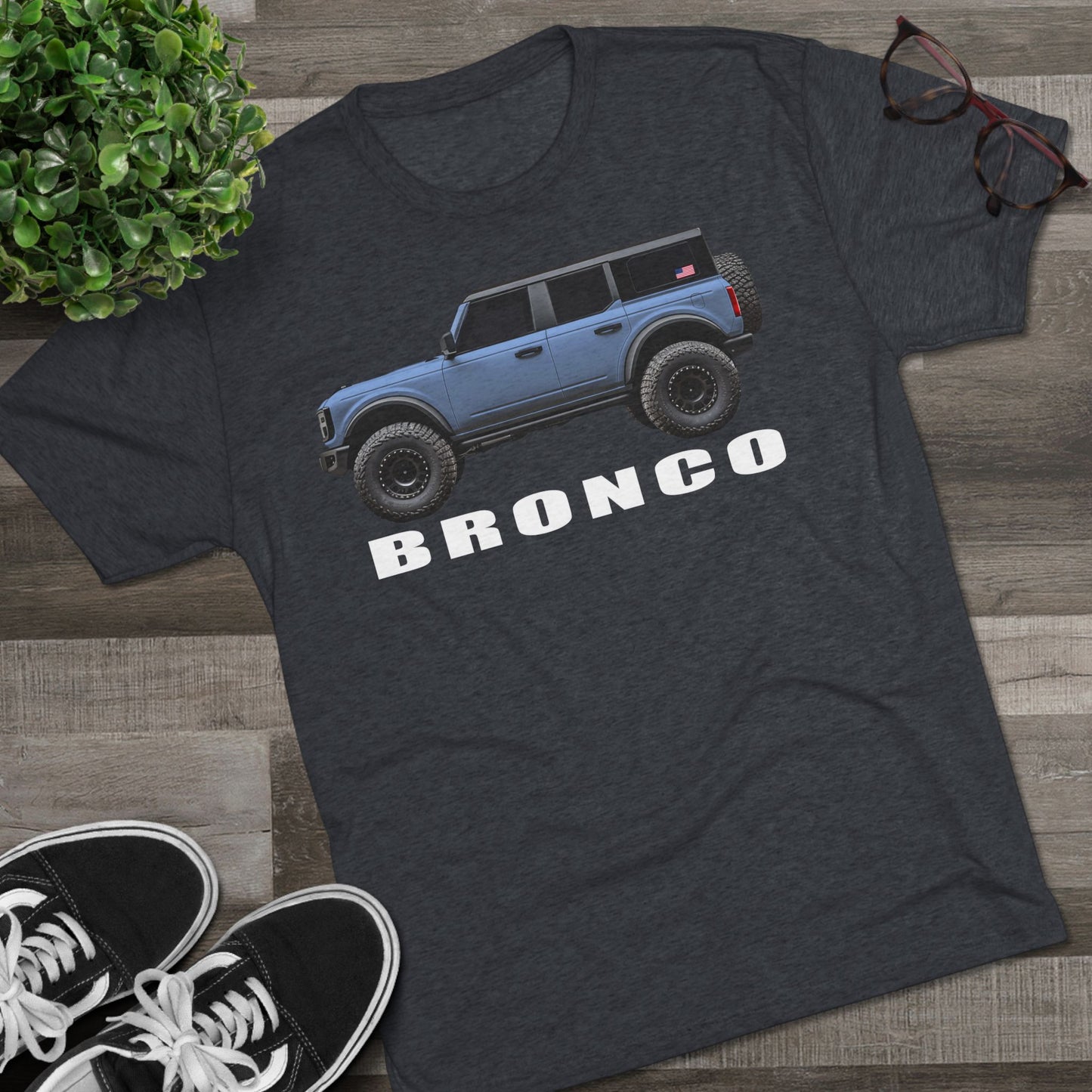 Ford Bronco Shirt, Bronco Paint Color, Azure Gray Metallic Tri Coat