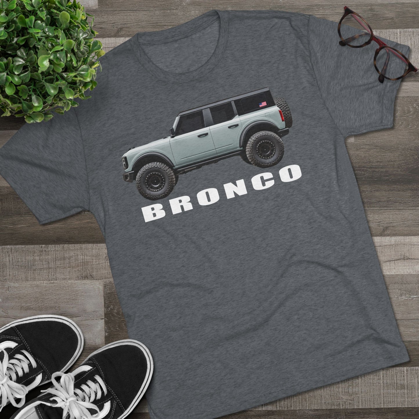 Ford Bronco Shirt, Bronco Paint Color, Cactus Gray