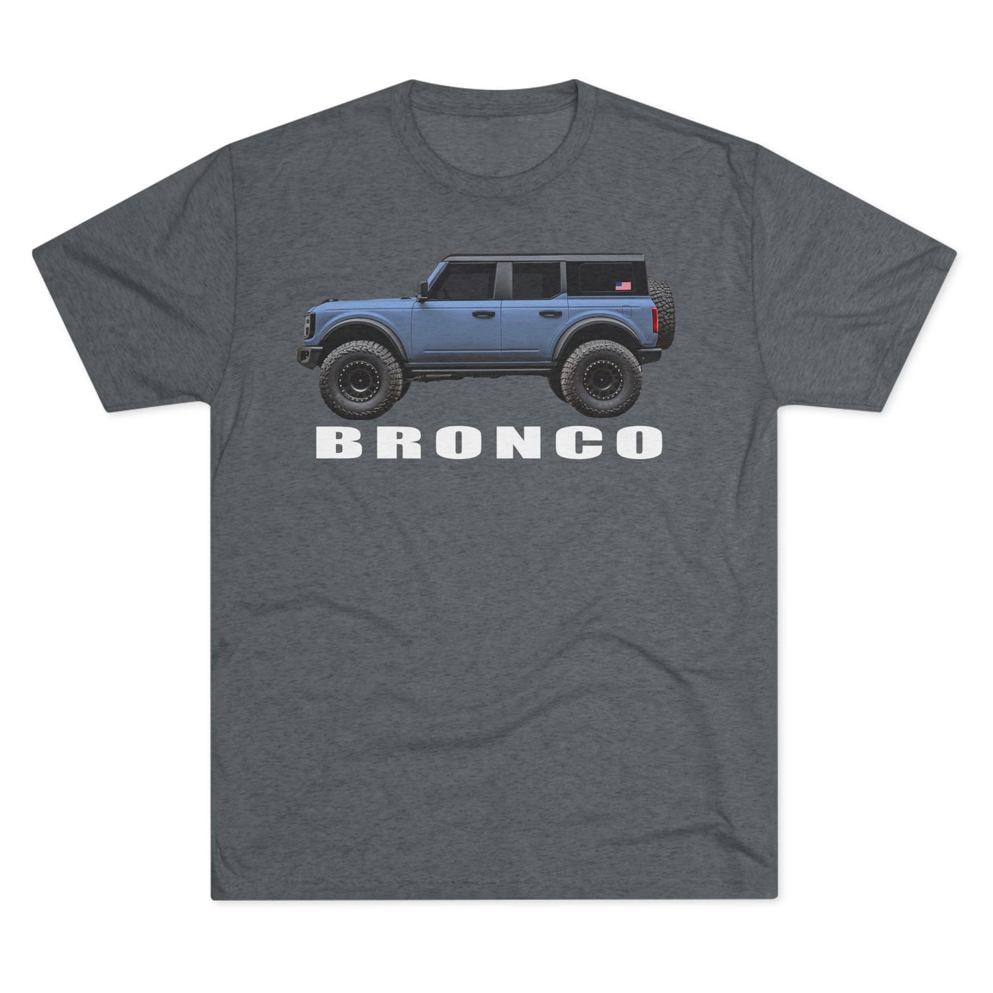 Ford Bronco Shirt, Bronco Paint Color, Azure Gray Metallic Tri Coat