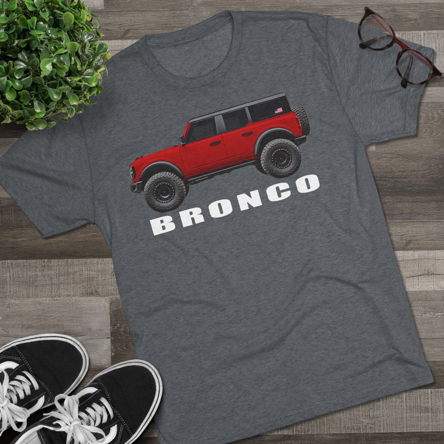 Ford Bronco Shirt, Bronco Paint Color, Hot Pepper Red