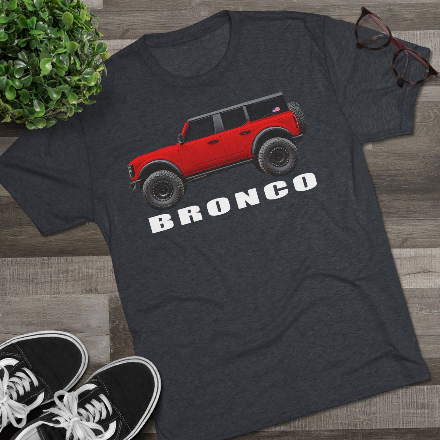 Ford Bronco Shirt, Bronco Paint Color, Race Red