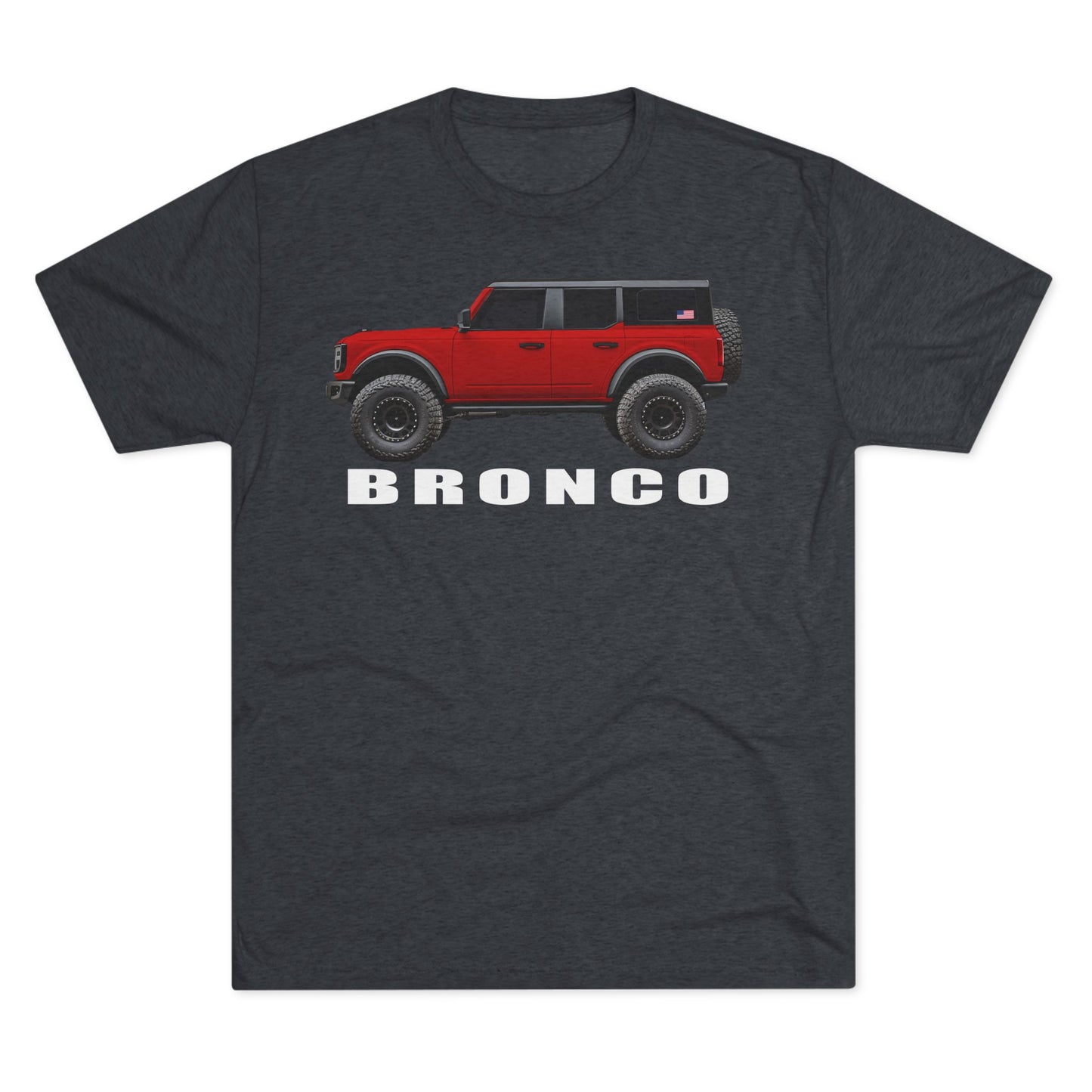Ford Bronco Shirt, Bronco Paint Color, Hot Pepper Red