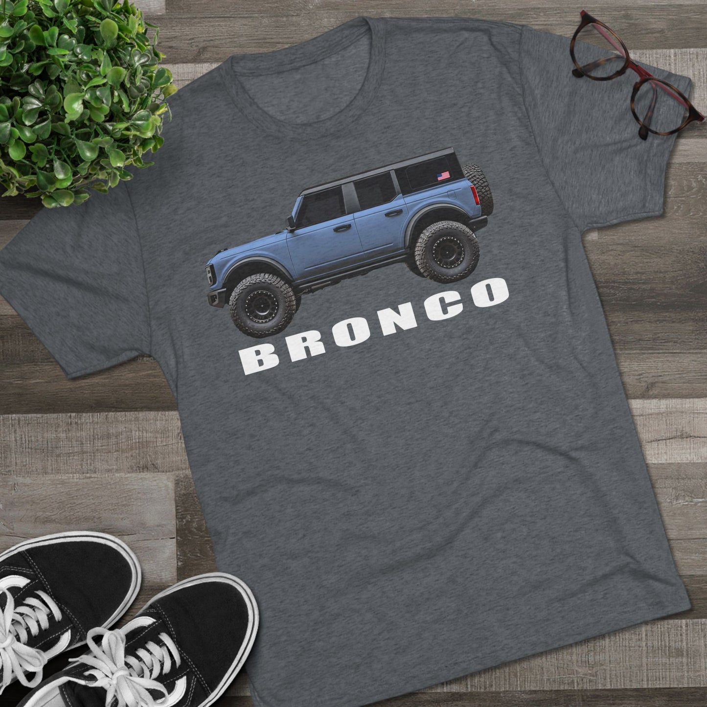 Ford Bronco Shirt, Bronco Paint Color, Azure Gray Metallic Tri Coat