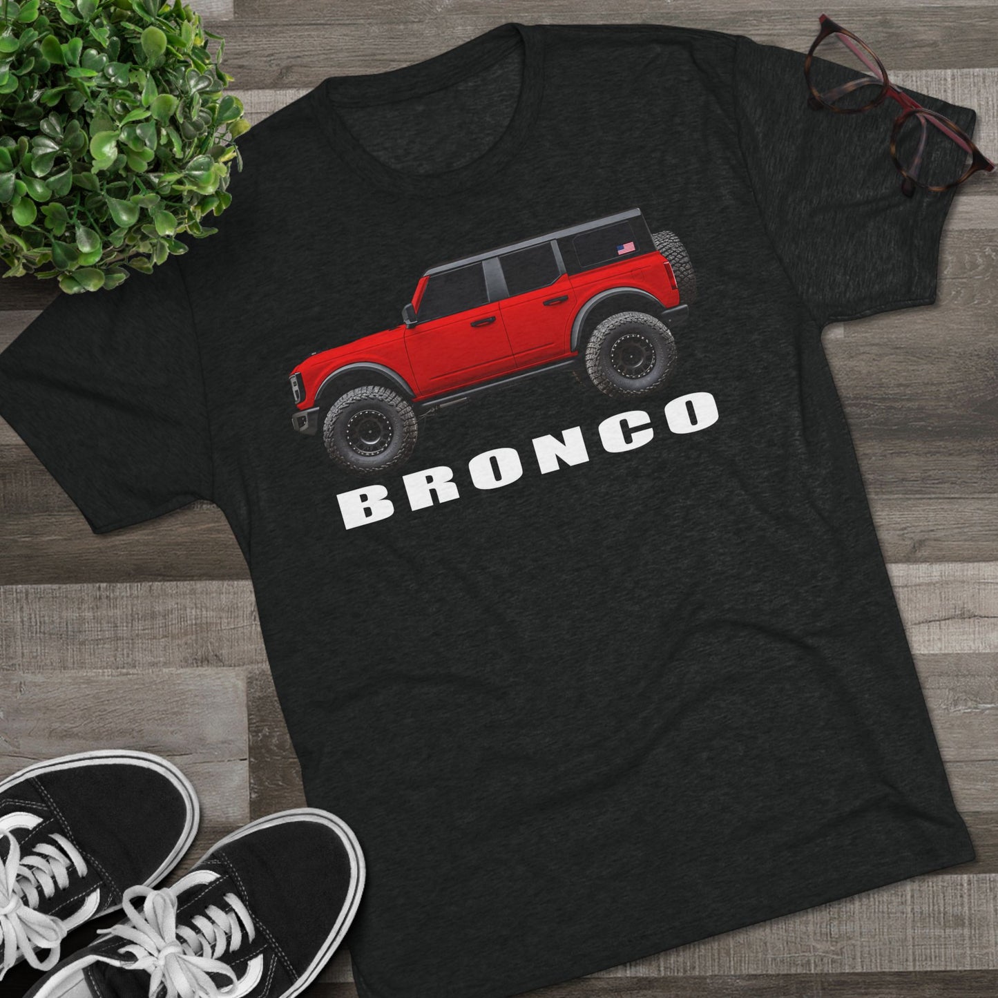 Ford Bronco Shirt, Bronco Paint Color, Race Red