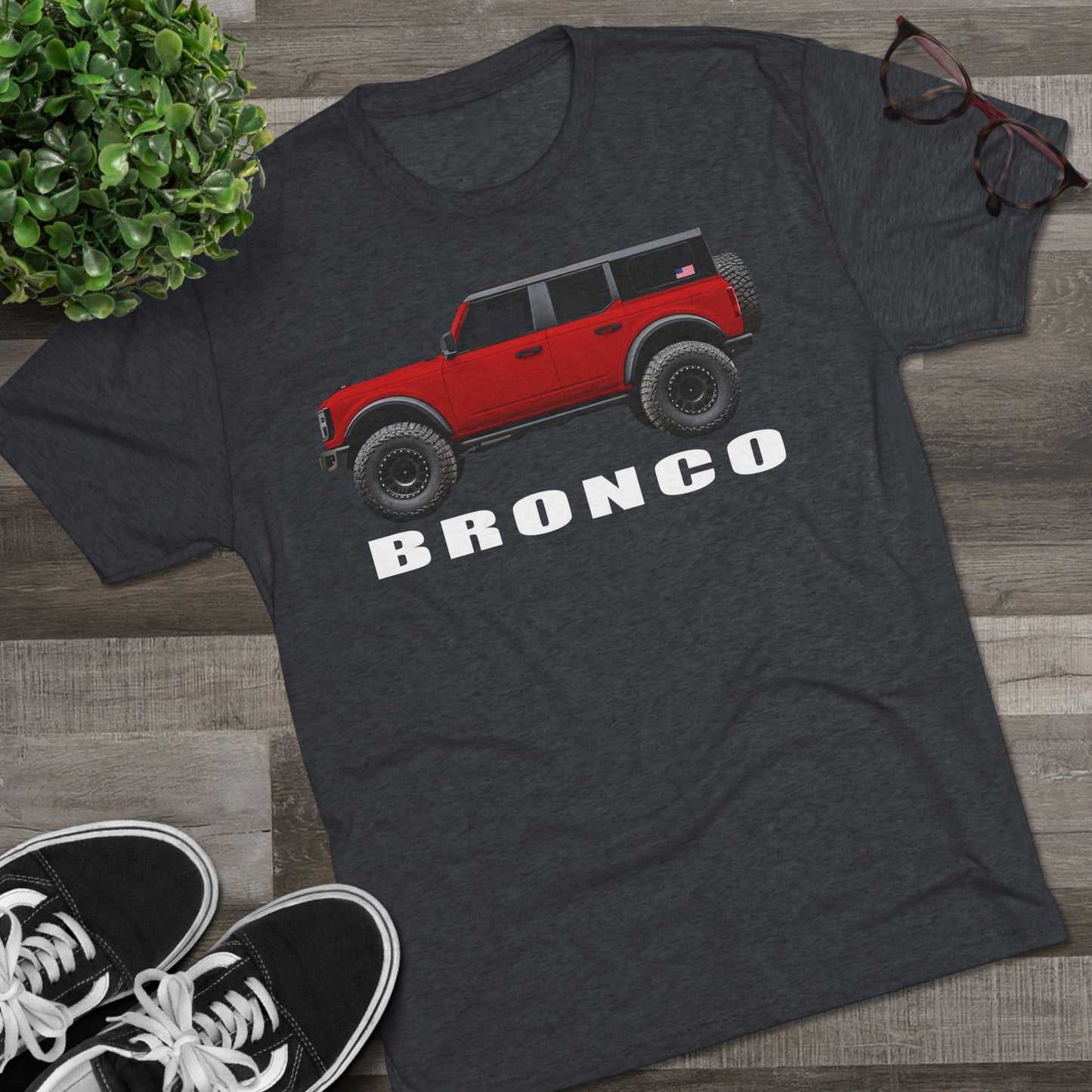 Ford Bronco Shirt, Bronco Paint Color, Hot Pepper Red