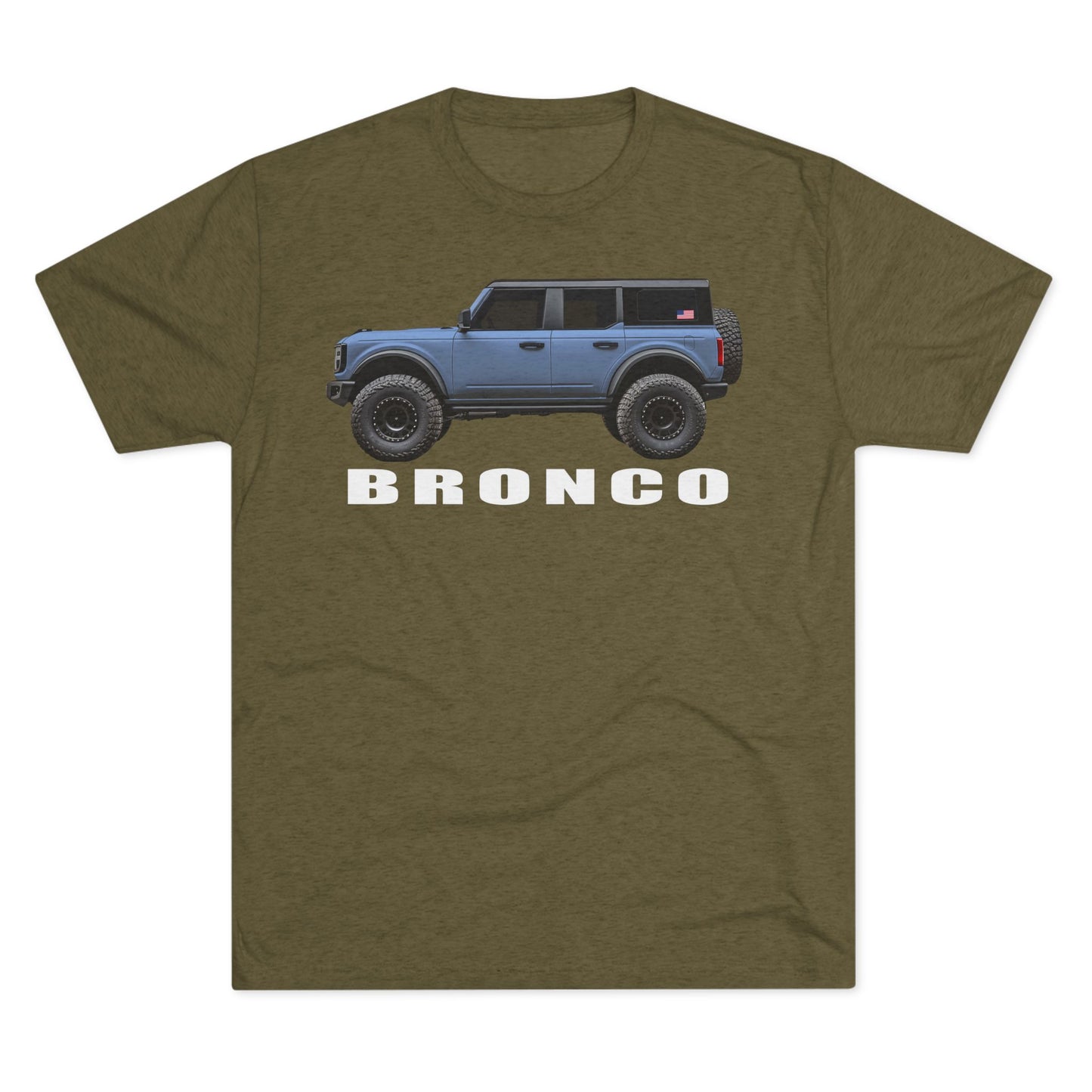 Ford Bronco Shirt, Bronco Paint Color, Azure Gray Metallic Tri Coat