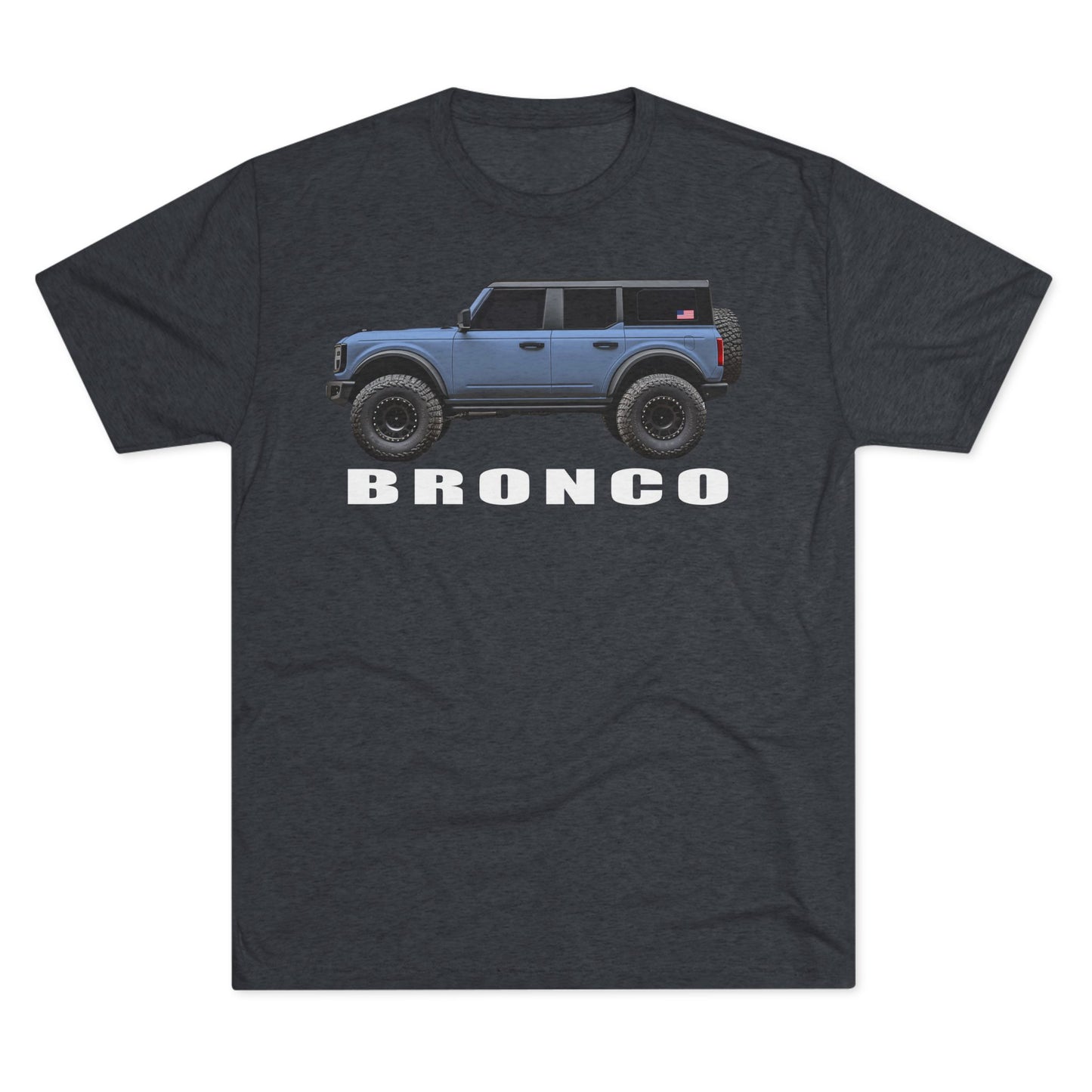 Ford Bronco Shirt, Bronco Paint Color, Azure Gray Metallic Tri Coat