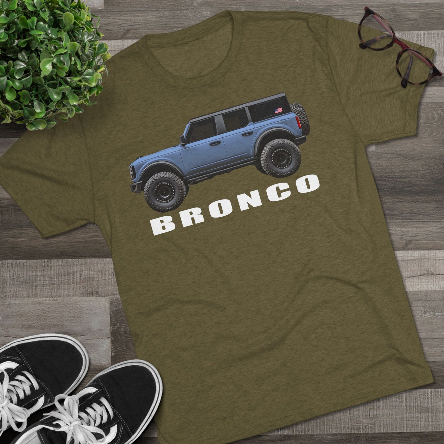 Ford Bronco Shirt, Bronco Paint Color, Azure Gray Metallic Tri Coat