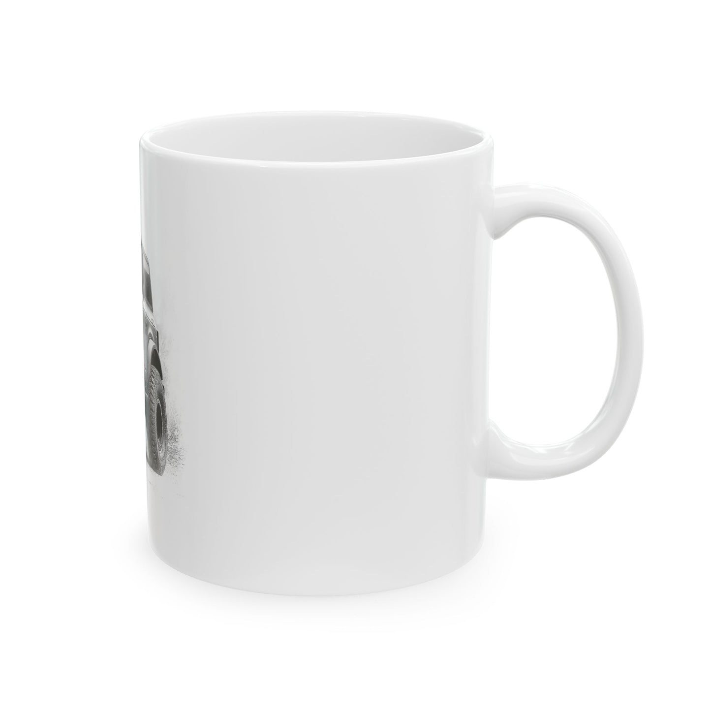 Ford Bronco Illustration Mug _ Ceramic Coffee Cup 11oz or 15oz