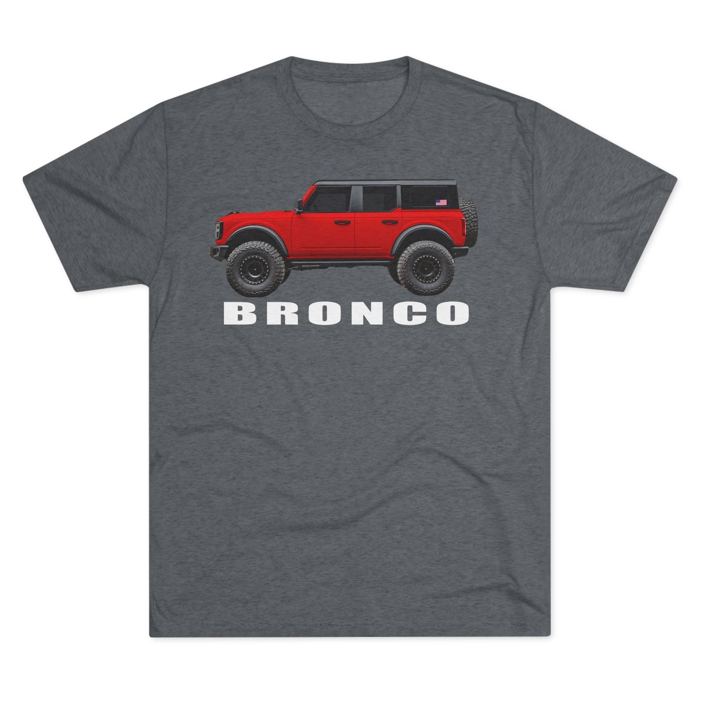 Ford Bronco Shirt, Bronco Paint Color, Race Red
