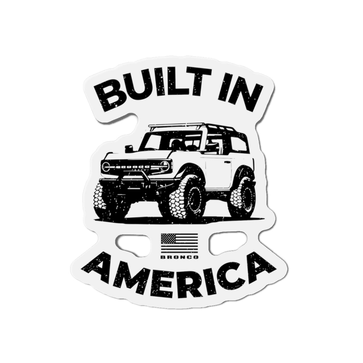 Ford Bronco Die-Cut Magnets