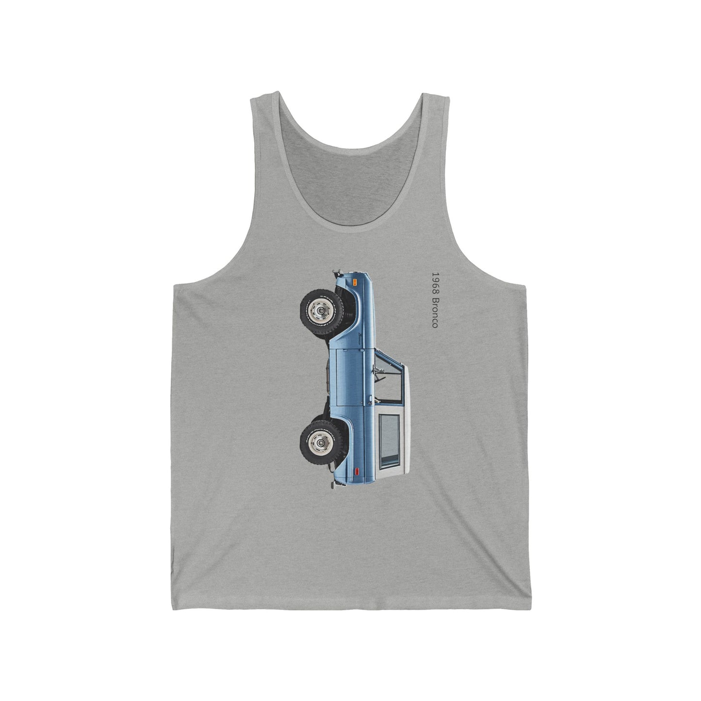 1968 White Bronco Tank Top