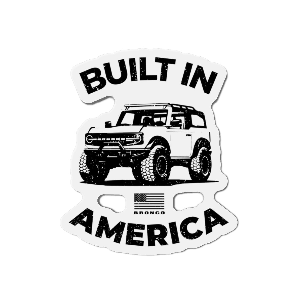 Ford Bronco Die-Cut Magnets