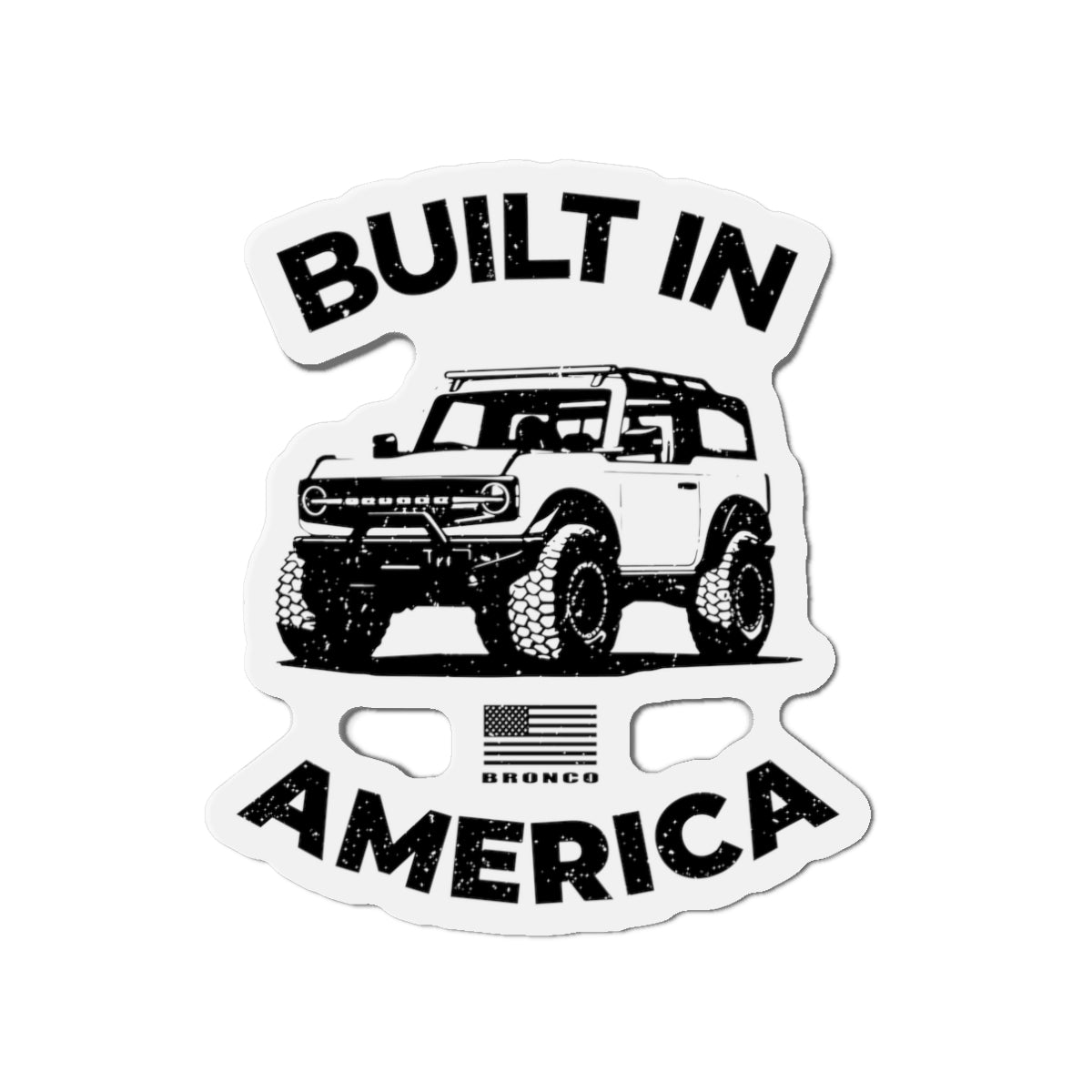 Ford Bronco Die-Cut Magnets
