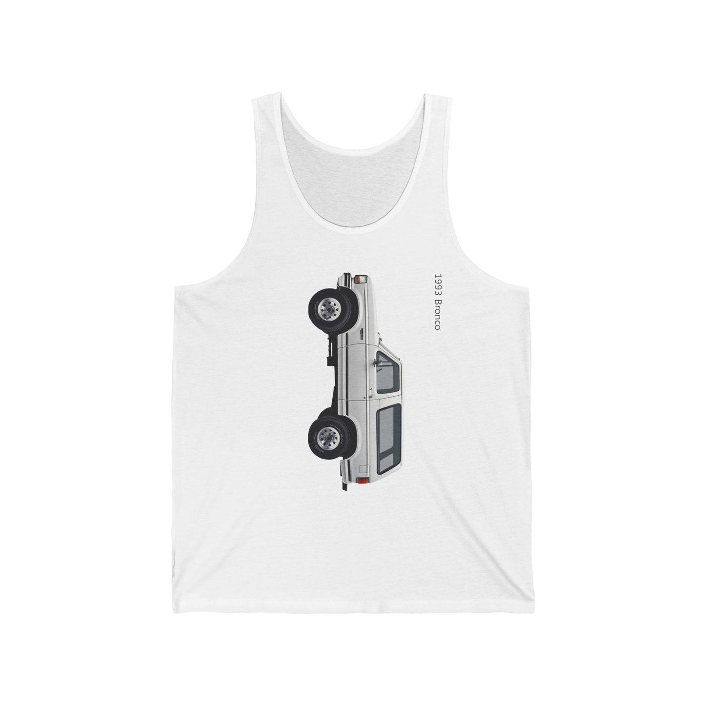 1993 White Bronco Tank Top