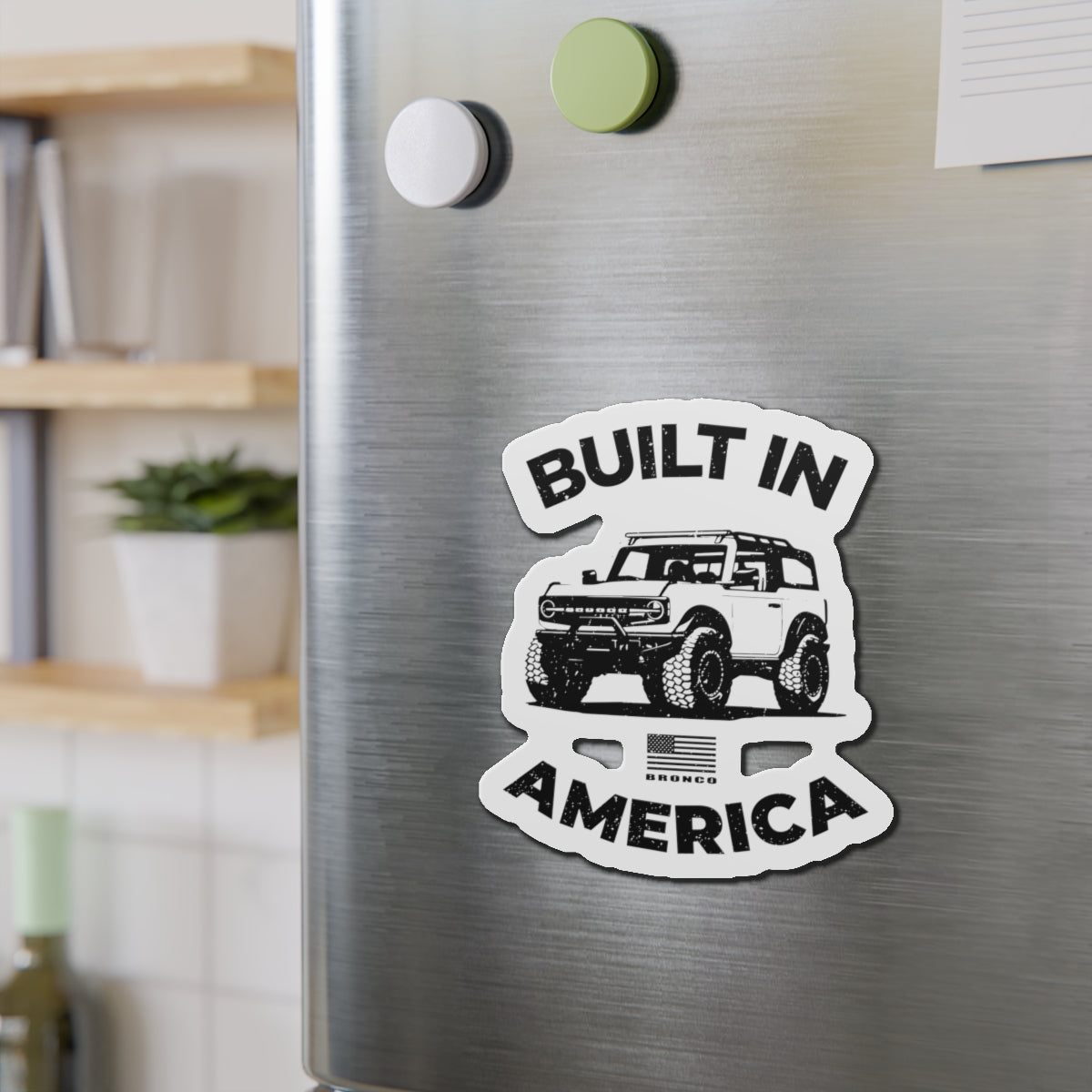 Ford Bronco Die-Cut Magnets