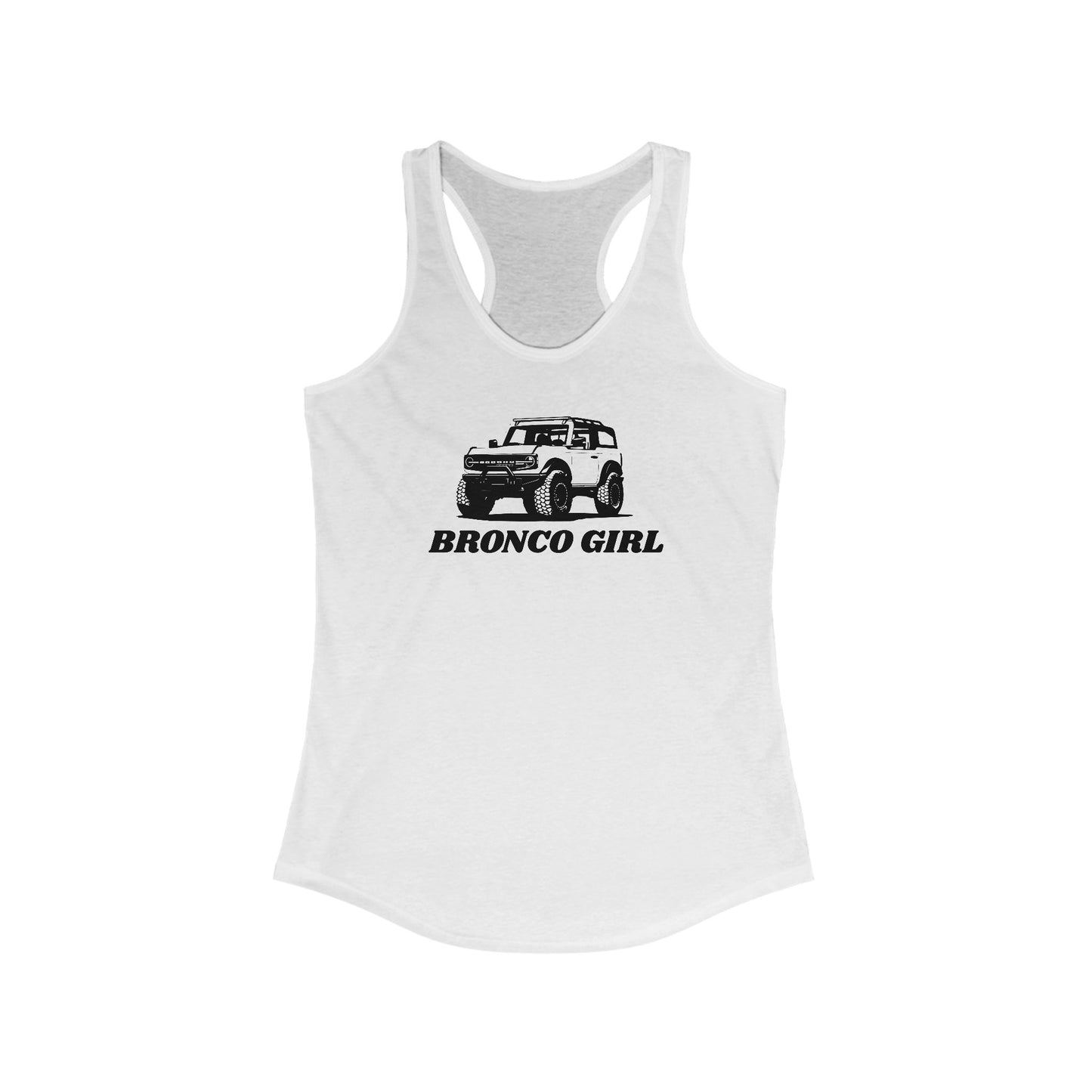 Ford Bronco Womens Tank Top Bronco Girl