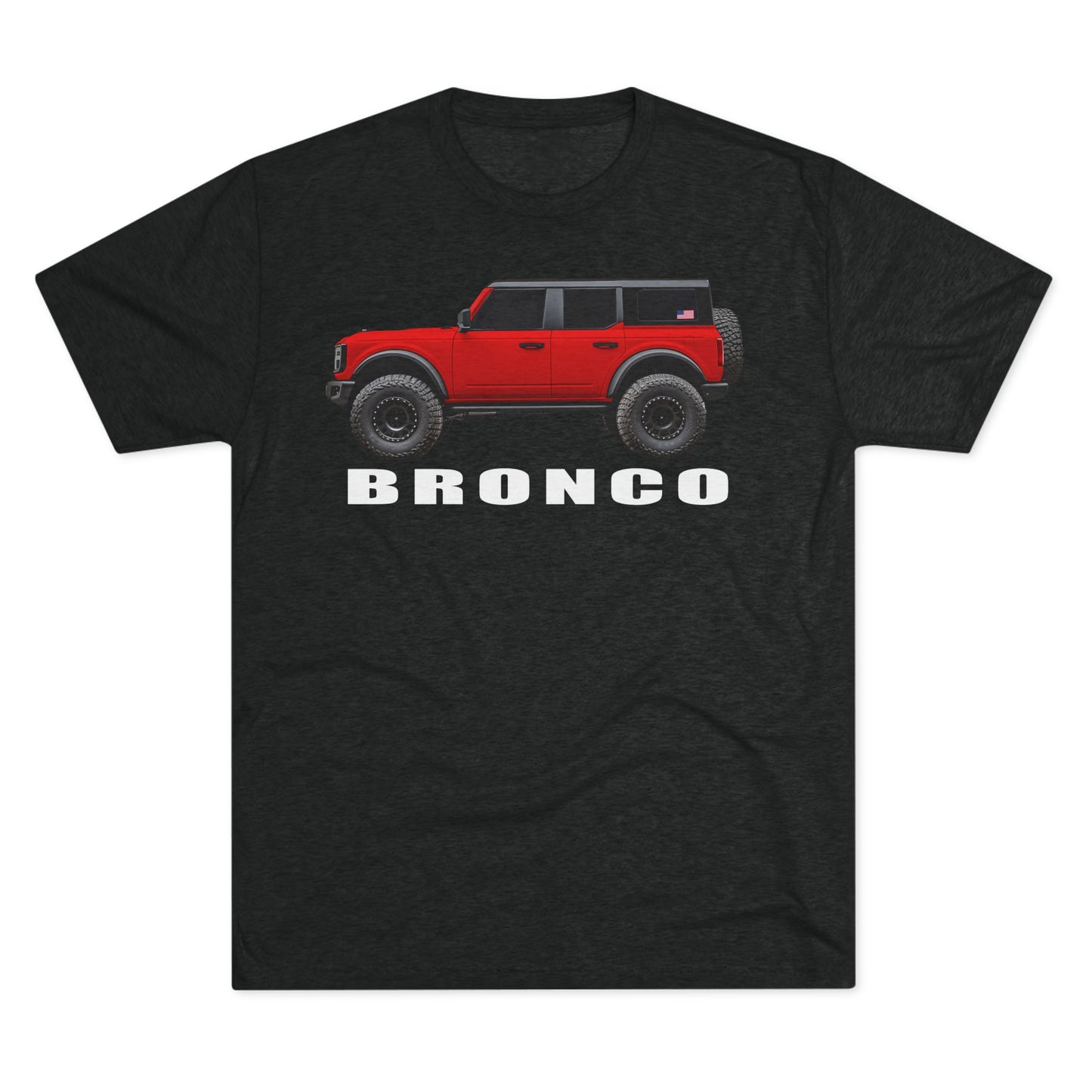 Ford Bronco Shirt, Bronco Paint Color, Race Red