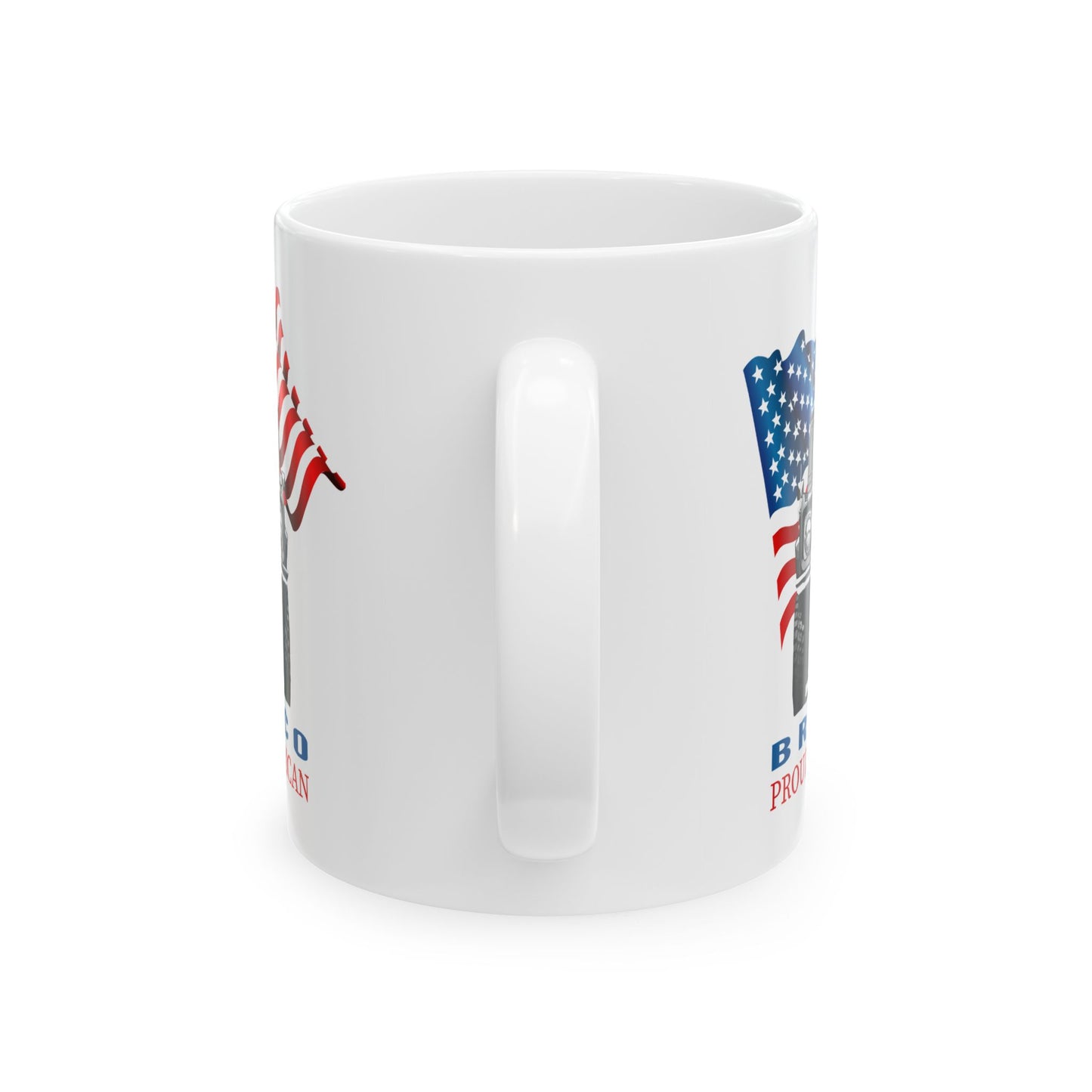 Ford Bronco Coffee Mug Proudly American USA Mug
