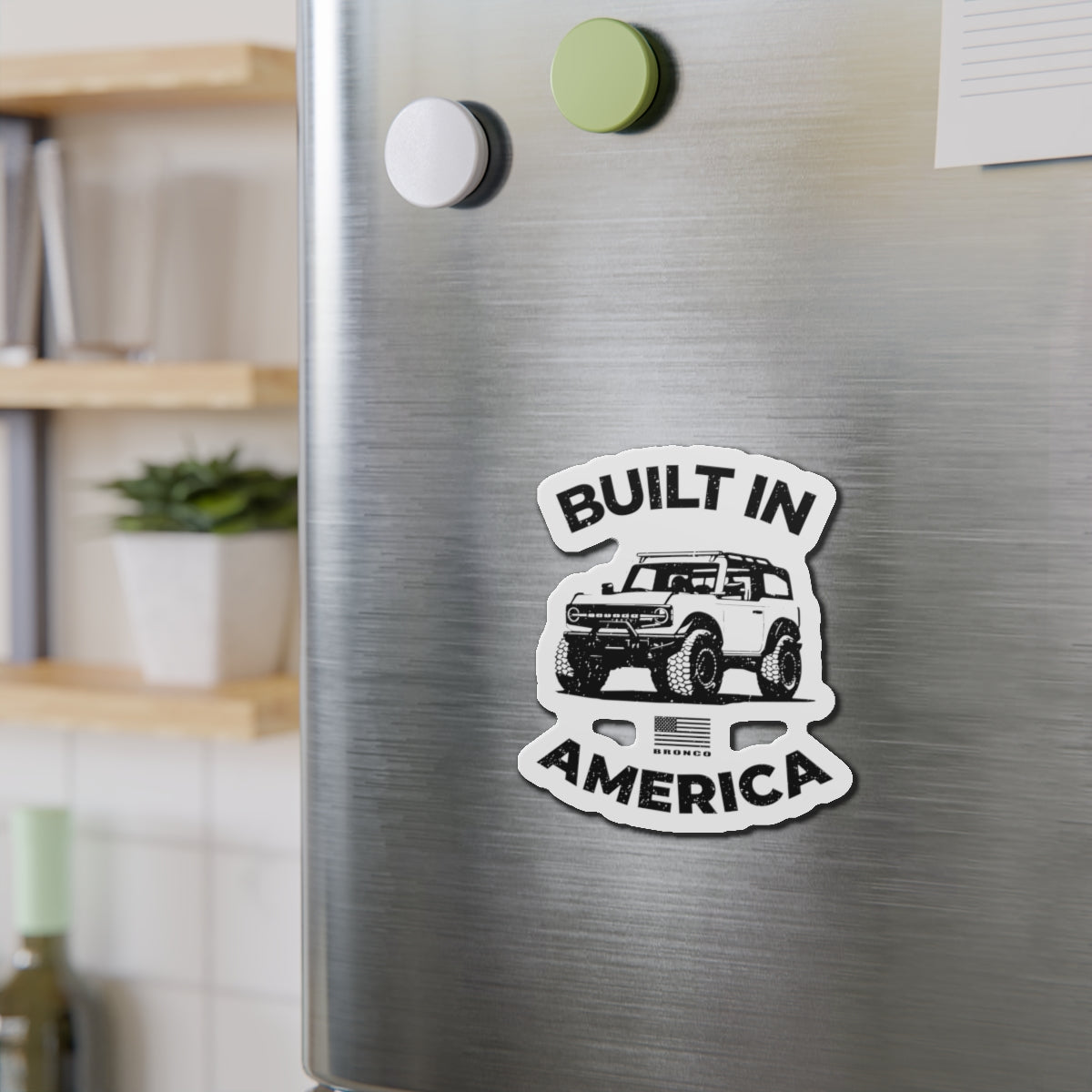 Ford Bronco Die-Cut Magnets