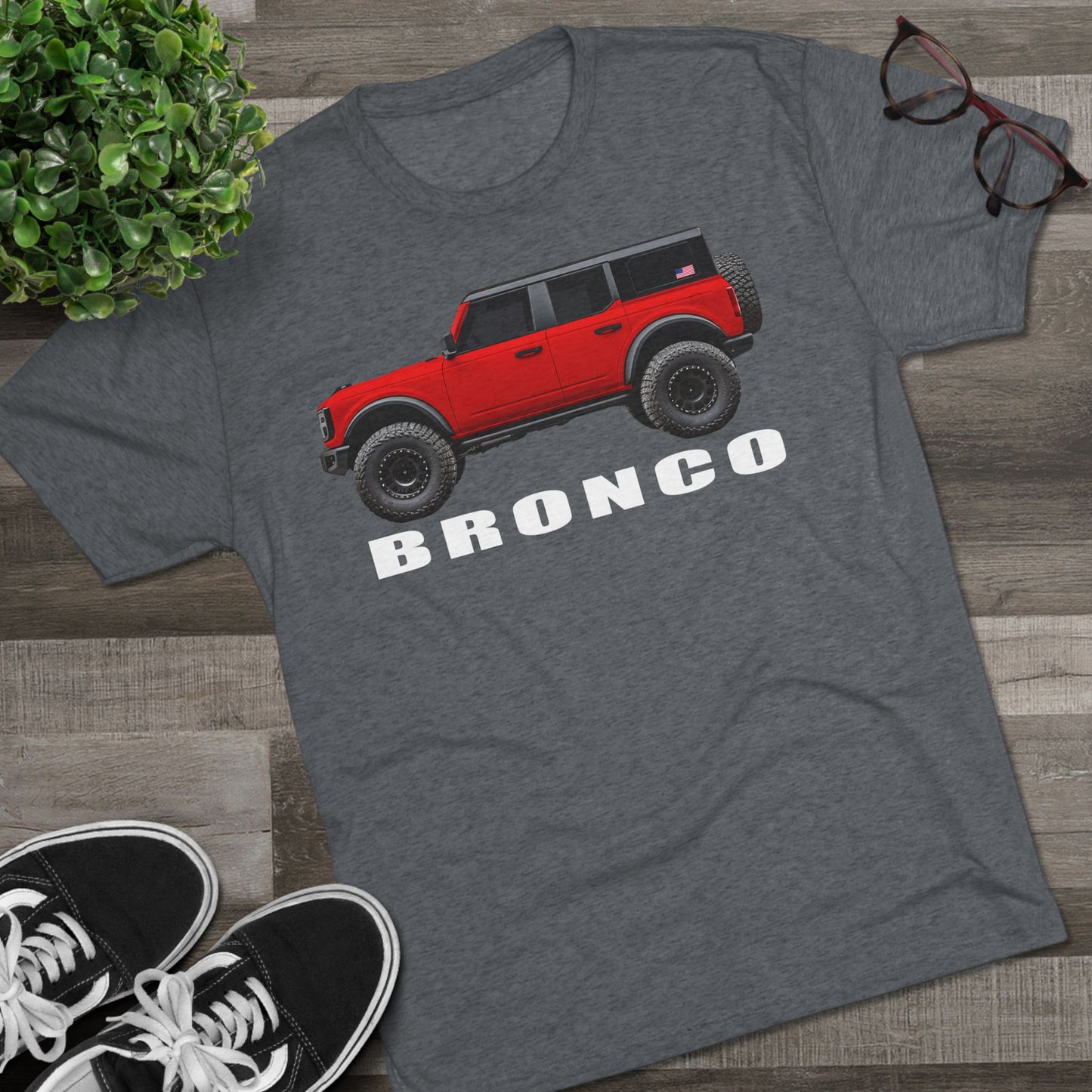 Ford Bronco Shirt, Bronco Paint Color, Race Red