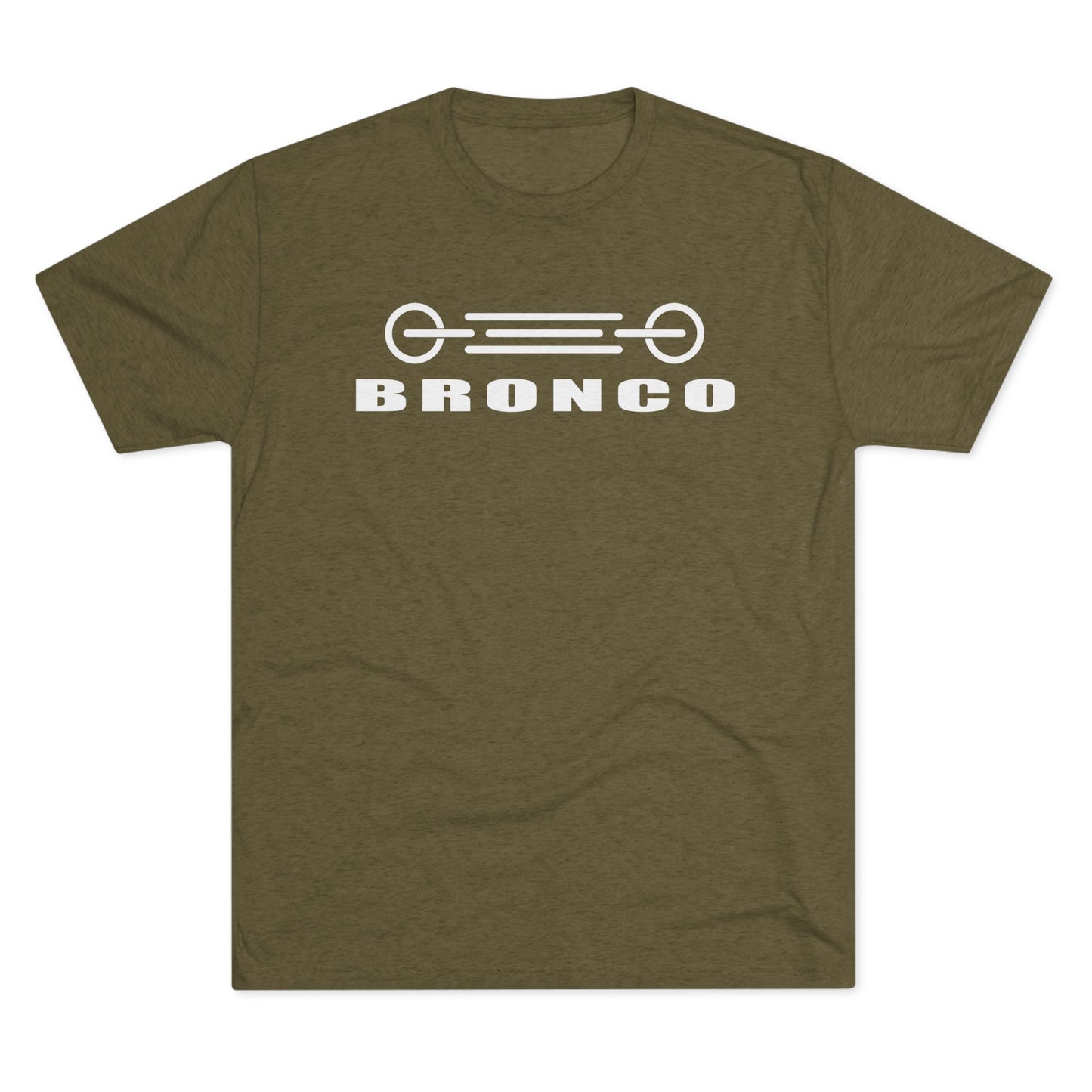 Ford Bronco Grill Shirt American Flag Short Sleeve Front End