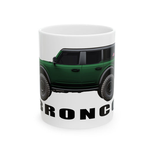 Ford Bronco | American flag _ Eruption Green Metallic Paint Color