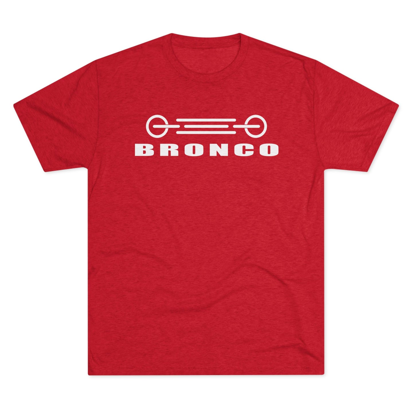 Ford Bronco Grill Shirt American Flag Short Sleeve Front End