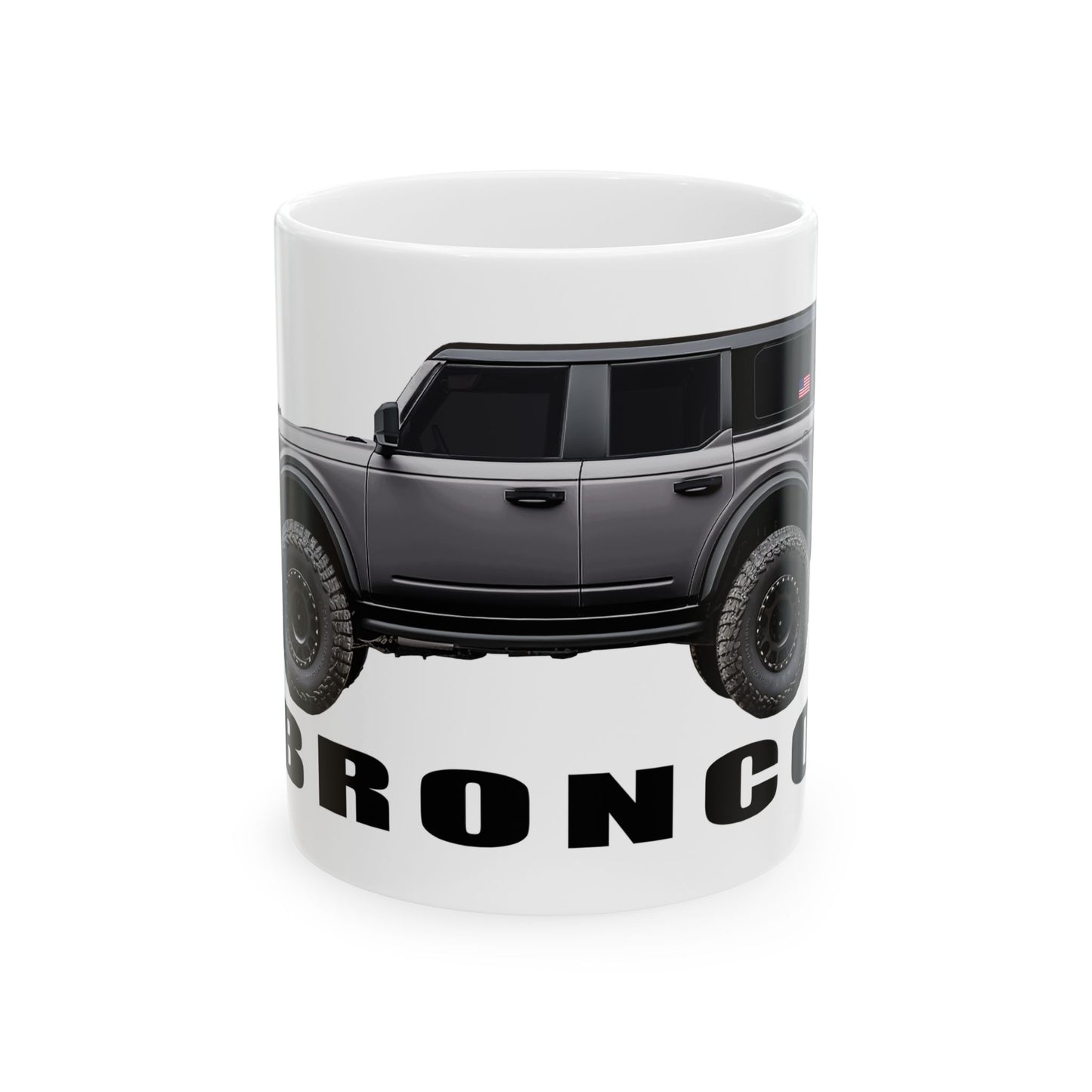 Ford Bronco | American flag _ Carbonized Gray Metallic Paint Color