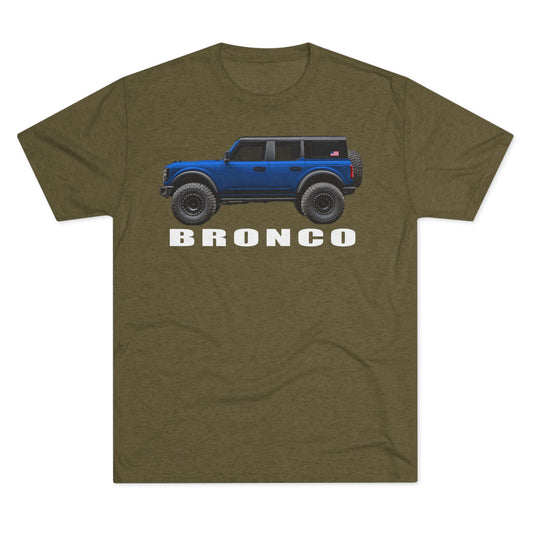 Ford Bronco Shirt, Bronco Paint Color, Velocity Blue