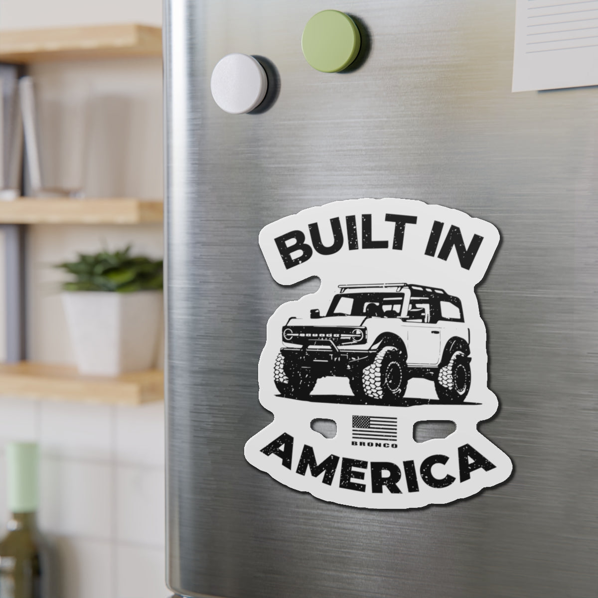 Ford Bronco Die-Cut Magnets