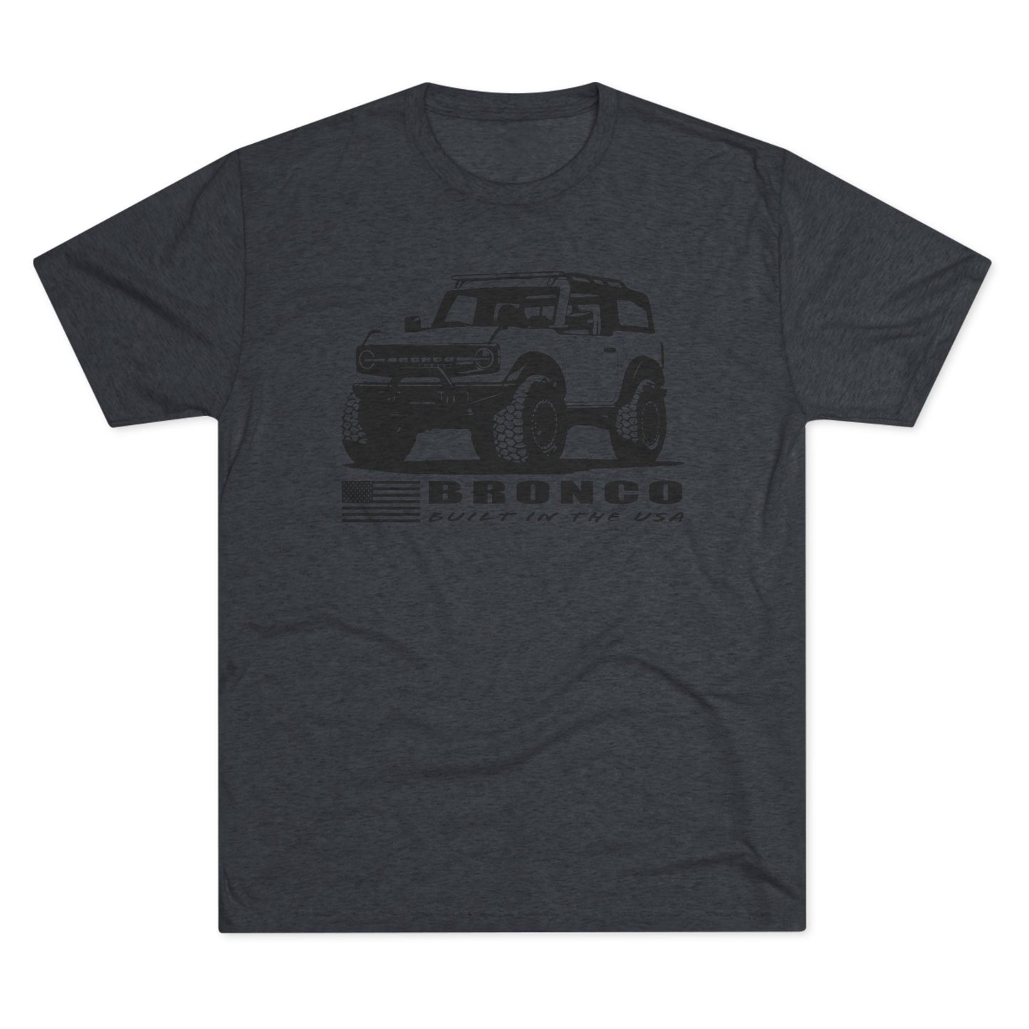 Ford Bronco Shirt Built In The USA Short Sleeve