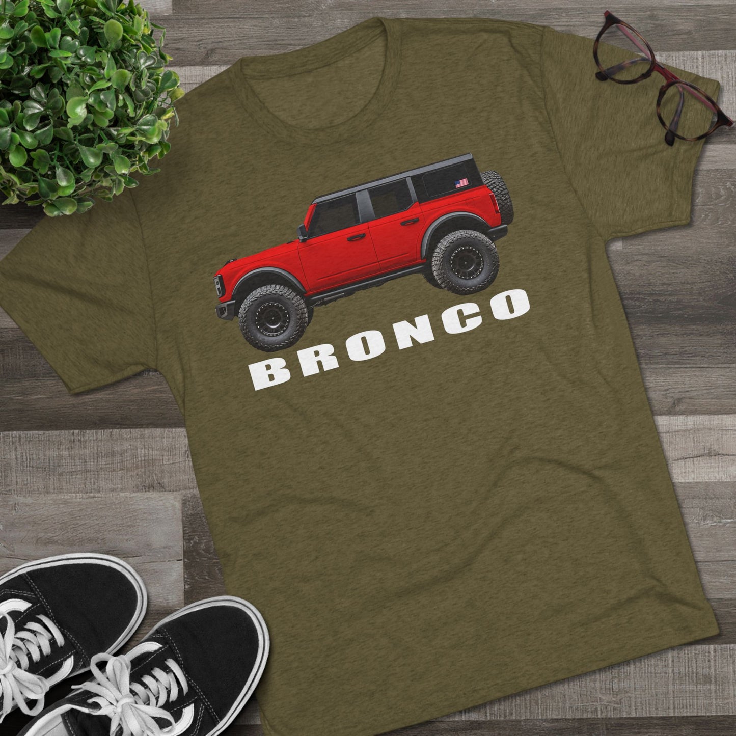 Ford Bronco Shirt, Bronco Paint Color, Race Red