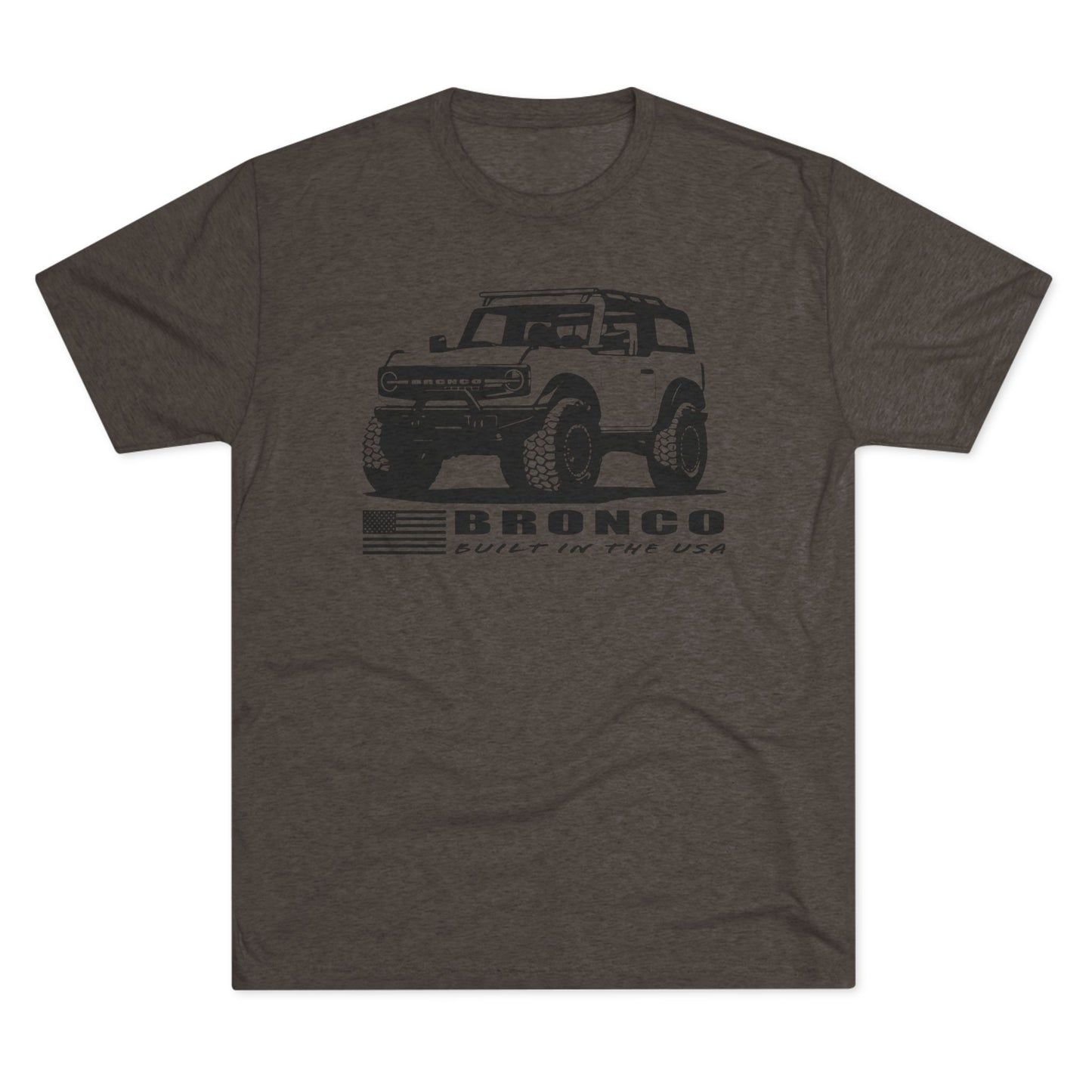 Ford Bronco Shirt Built In The USA Short Sleeve