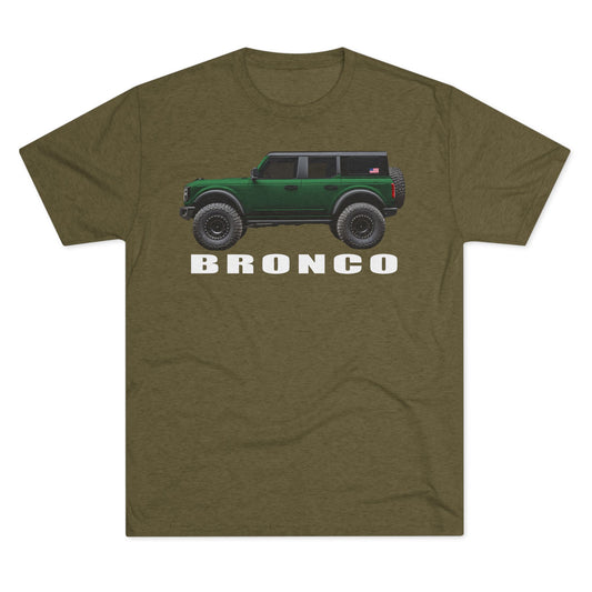 Ford Bronco Shirt, Bronco Paint Color, Eruption Green Metallic