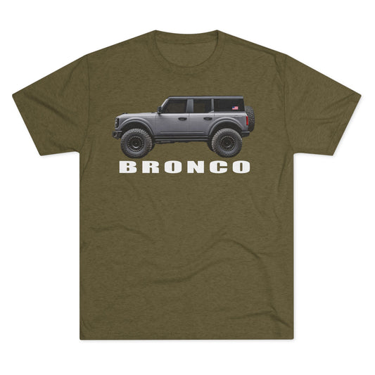 Ford Bronco Shirt, Bronco Paint Color, Silver Metallic